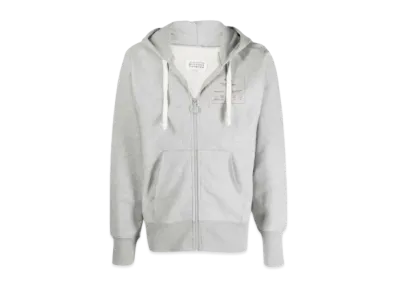 Maison Margiela Icon Zip Up Hoodie "Gray"