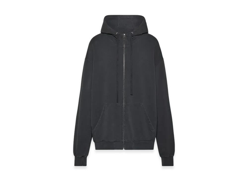 Maison Margiela Men's Embroidered Logo Hoodie "Black"