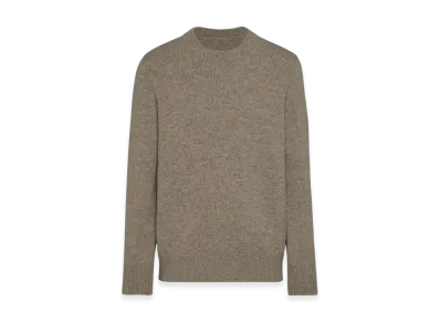 Maison Margiela Men's Shetland Wool Knit Sweater "Beige"