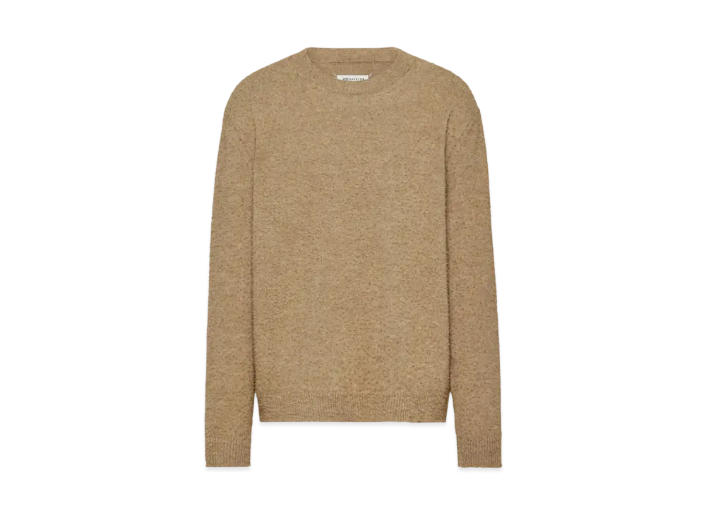 Maison Margiela Men's Pilling Knitwear Sweater "Walnut"
