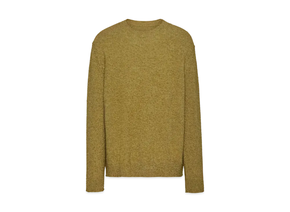 Maison Margiela Men's Pilling Knitwear Sweater "Light Green"