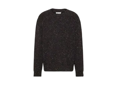 Maison Margiela Men's Shetland Wool Sweatshirt "Charcoal"