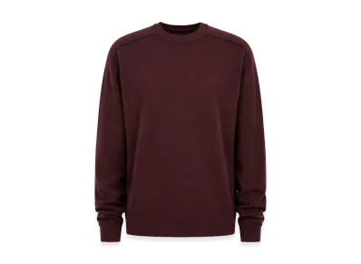 Maison Margiela Virgin Wool Crewneck Sweater "Burgundy/Brown"