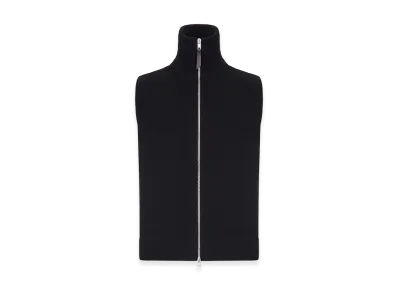 Maison Margiela Zip Knit Gilet "Black"