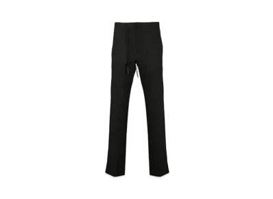 Maison Margiela Wool Flannel Drawstring Trousers "Black"