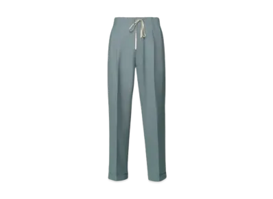 Maison Margiela Poly Wool Twill Trousers "Storm Gray"