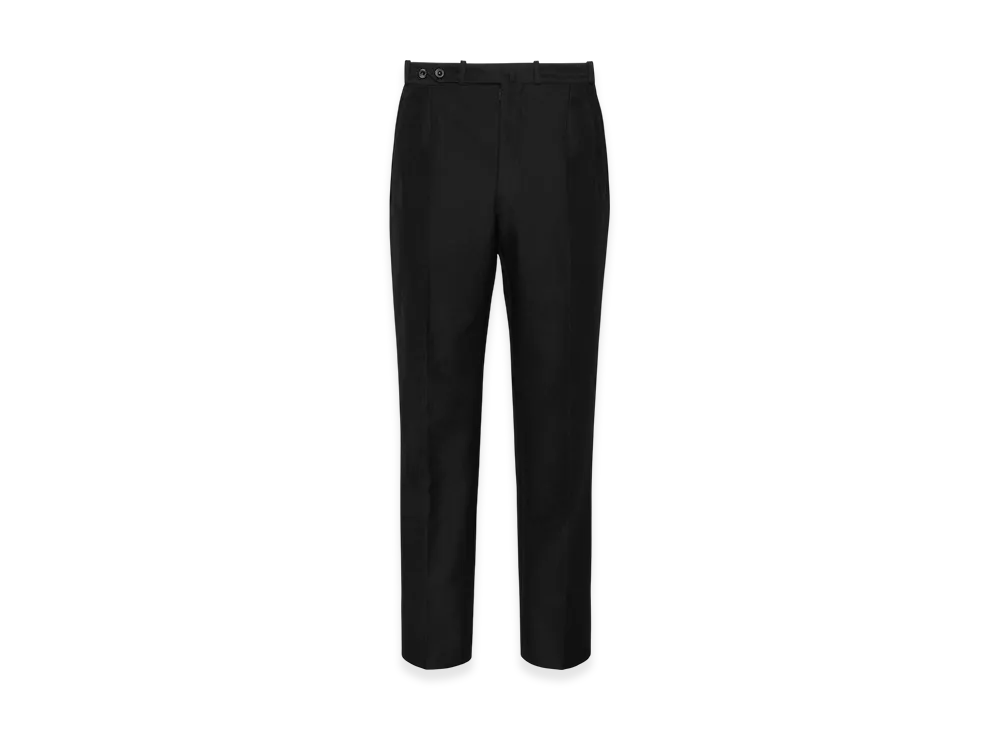 Maison Margiela Men's British Mohair Trousers "Black"