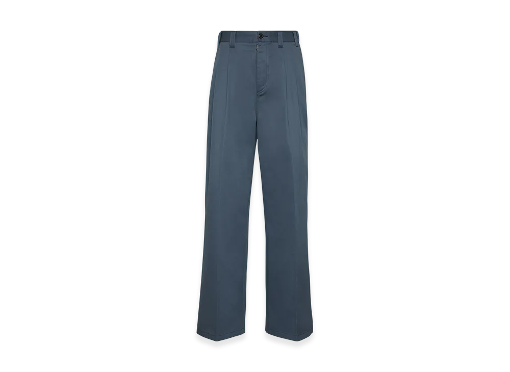 Maison Margiela Men's Skater Chino Trousers "Blue"