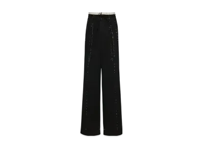 Maison Margiela Men's Work-In-Progress Trousers "Black"