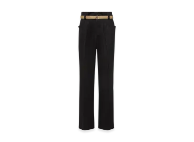 Maison Margiela Men's Wool Trousers "Black"