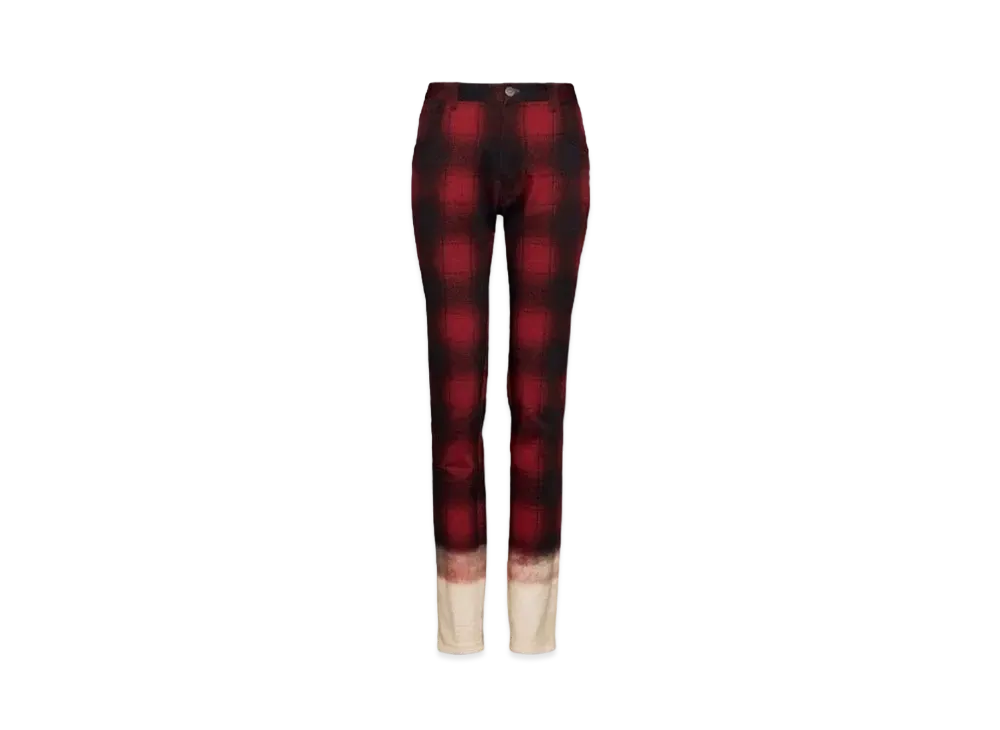 Maison Margiela Pendleton Check Jeans "Black"