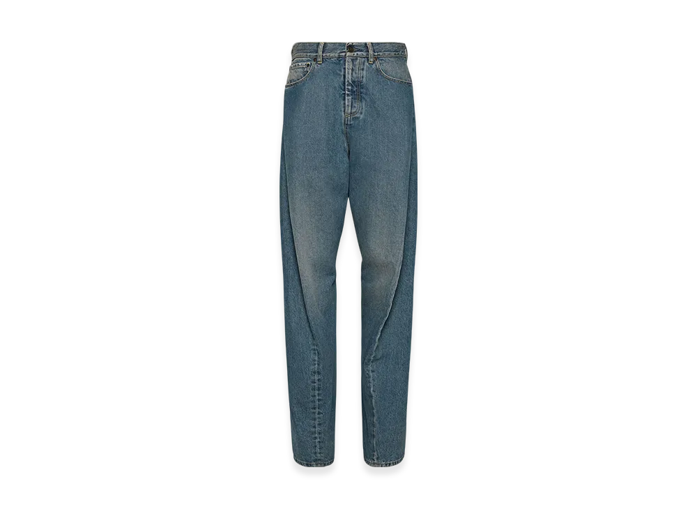 Maison Margiela Men's Diagonal Seam Jeans "Blue"