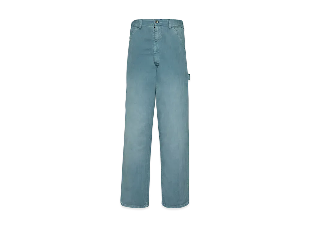 Maison Margiela Men's Herringbone Jeans "Blue"