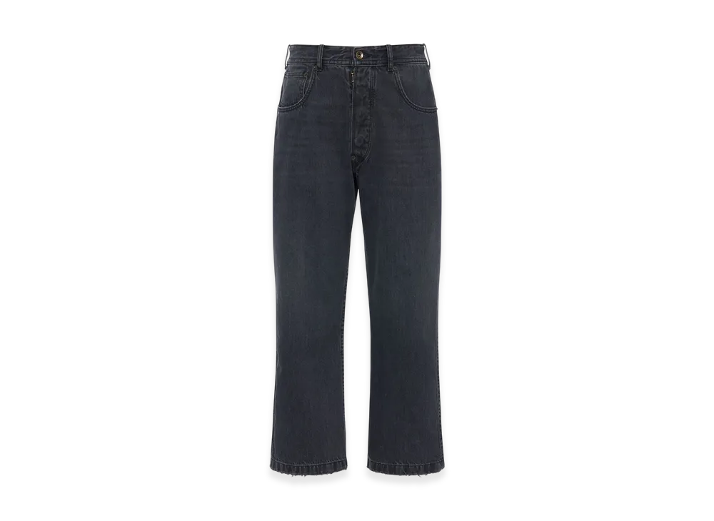 Maison Margiela Straight Leg Cropped Jeans "Black"