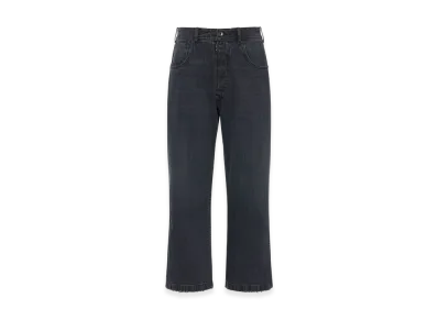 Maison Margiela Straight Leg Cropped Jeans "Black"