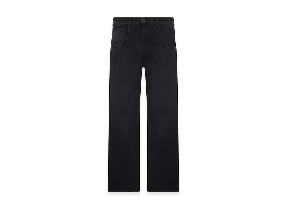 Maison Margiela Straight Leg Jeans In Cotton Denim "Black"