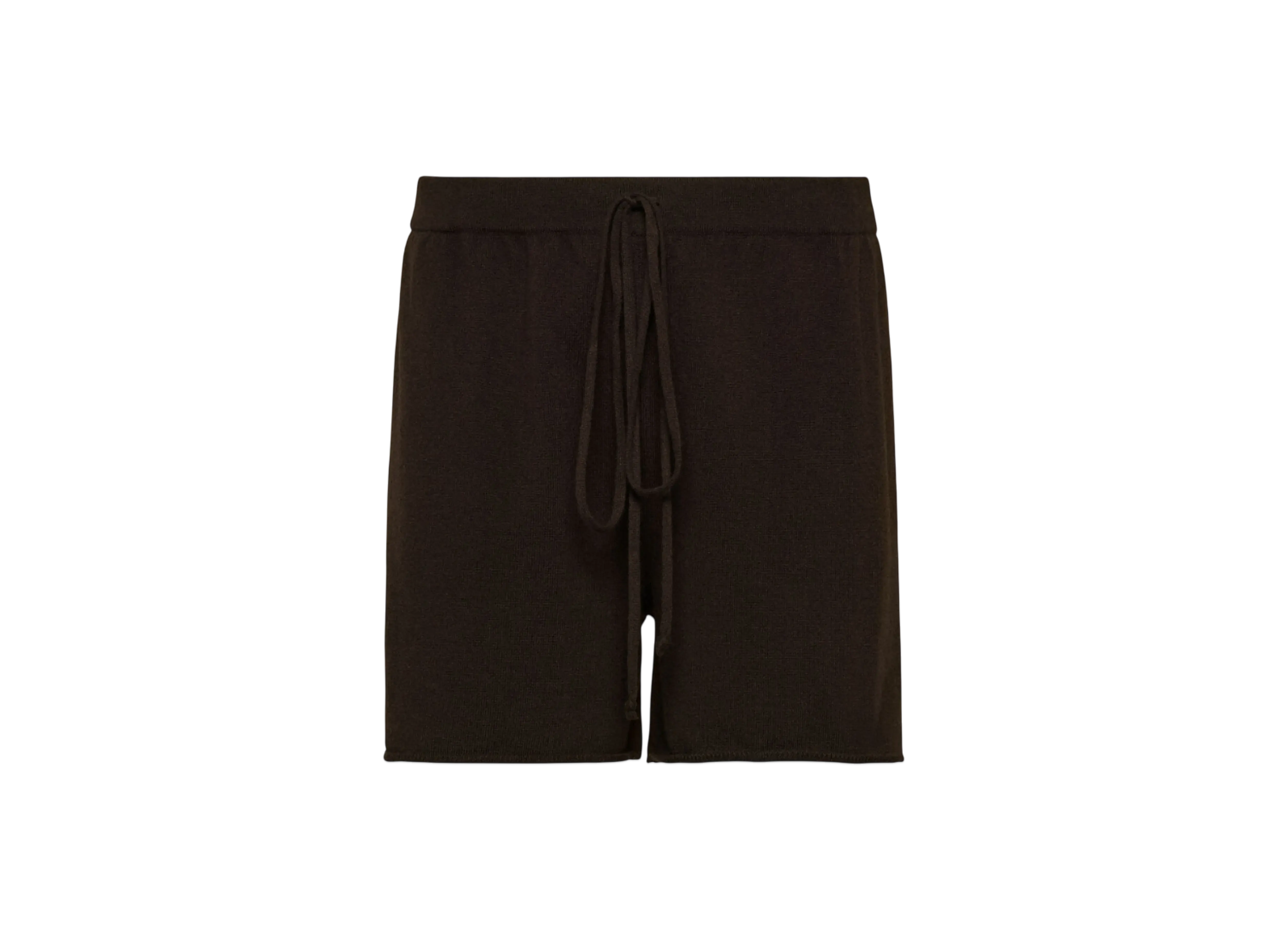 Maison Margiela Men's Cashmere Knit Shorts "Brown"