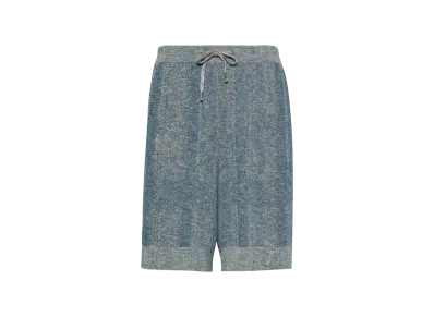 Maison Margiela Men's Summer Chine Shorts "Petrol"
