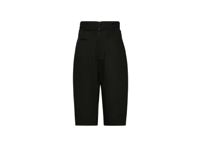 Maison Margiela Men's Spliced Cotton Shorts "Black"