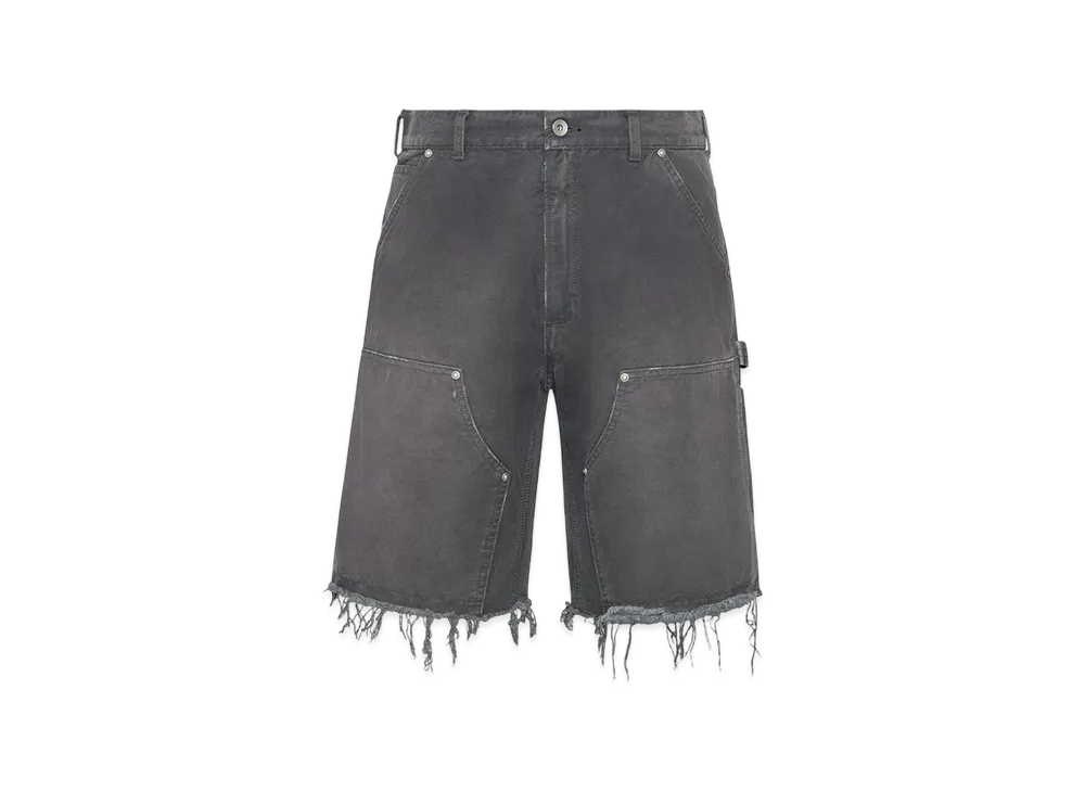 Maison Margiela Studded Denim Shorts "Gray"
