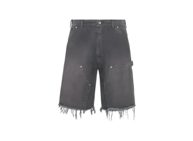 Maison Margiela Studded Denim Shorts "Gray"