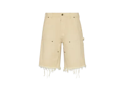 Maison Margiela Studded Denim Shorts "Pink Beige"