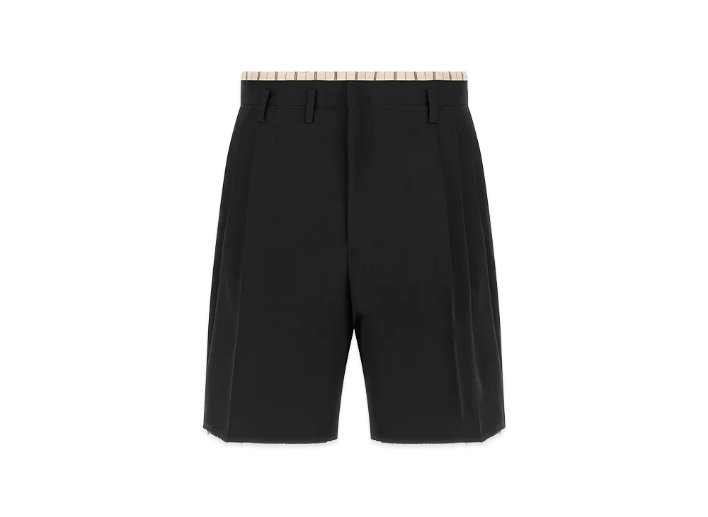 Maison Margiela Lining Insert Bermuda Shorts "Black"