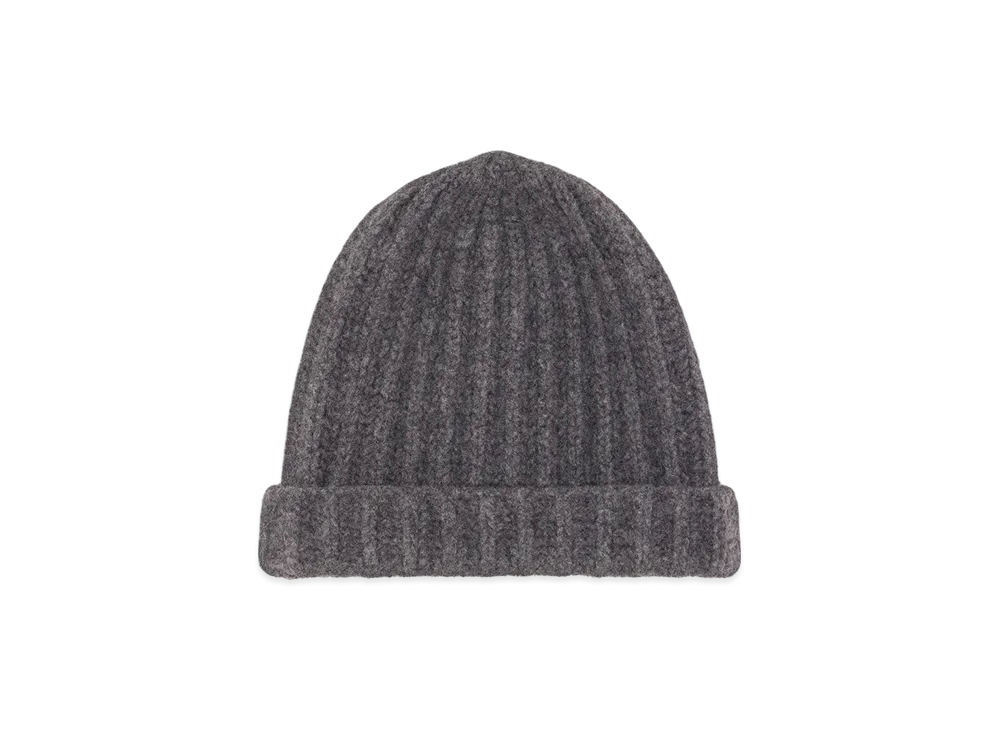 Maison Margiela Felt Wool Beanie "Dark Gray"