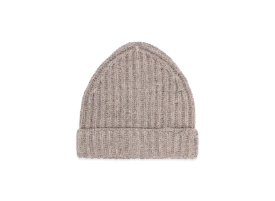 Maison Margiela Wool And Cotton Blend Beanie "Beige"