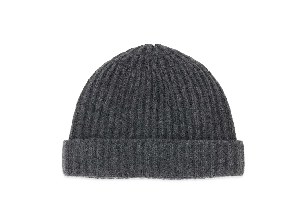 Maison Margiela Dark Grey Wool Beanie Hat "Grey"