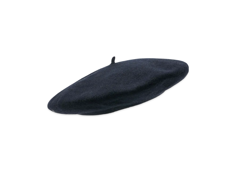 Maison Margiela Felt Wool Beret "Navy"