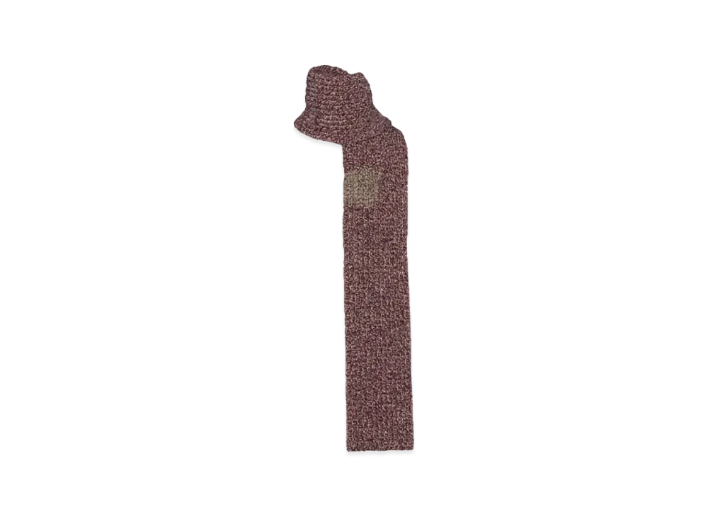 Maison Margiela Mended Scarf "Bordeaux"