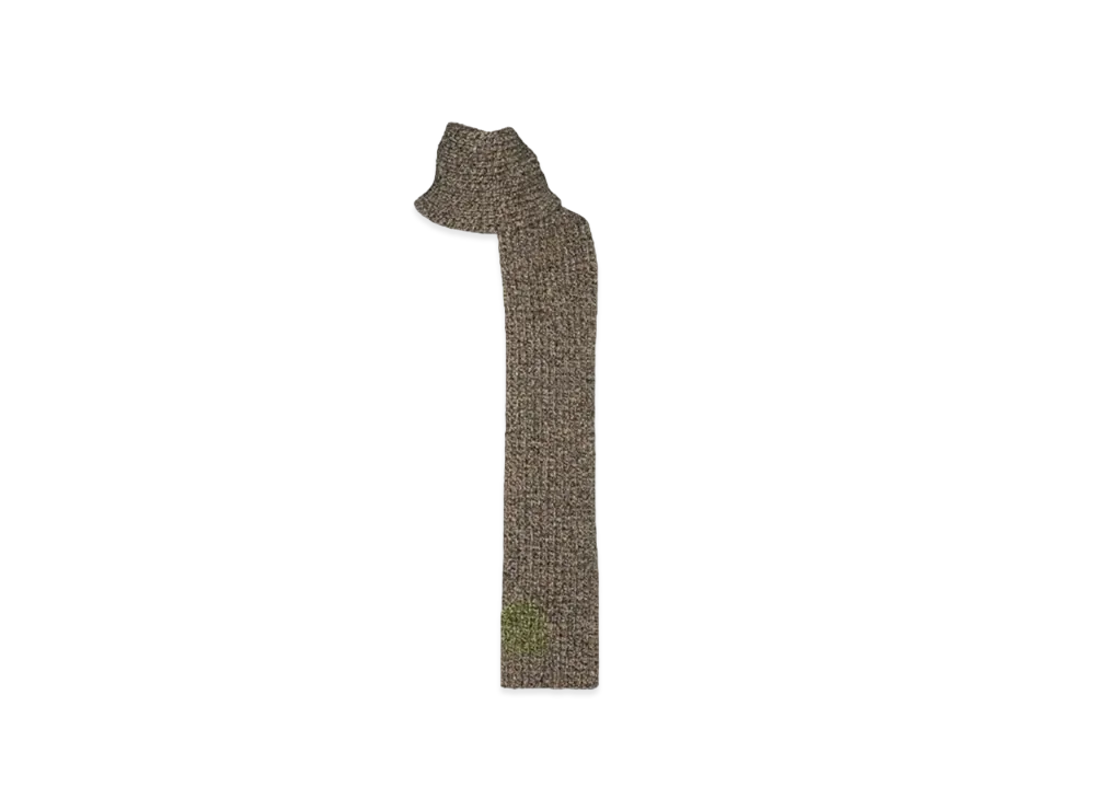 Maison Margiela Mended Scarf "Medium Brown"