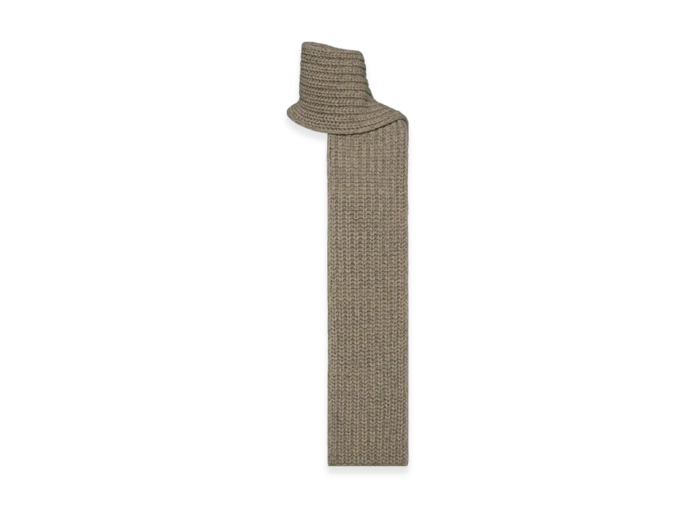 Maison Margiela Shetland Wool Scarf "Beige"