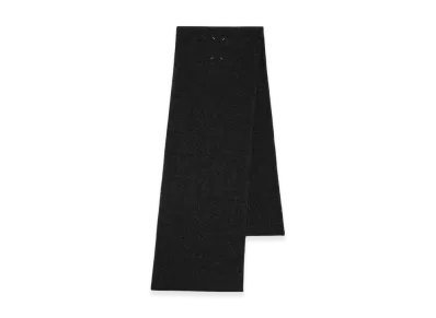 Maison Margiela Felted Wool Scarf "Black"