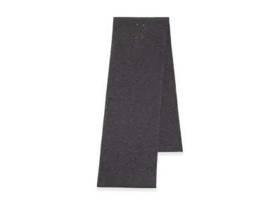 Maison Margiela Felted Wool Scarf "Dark Gray"