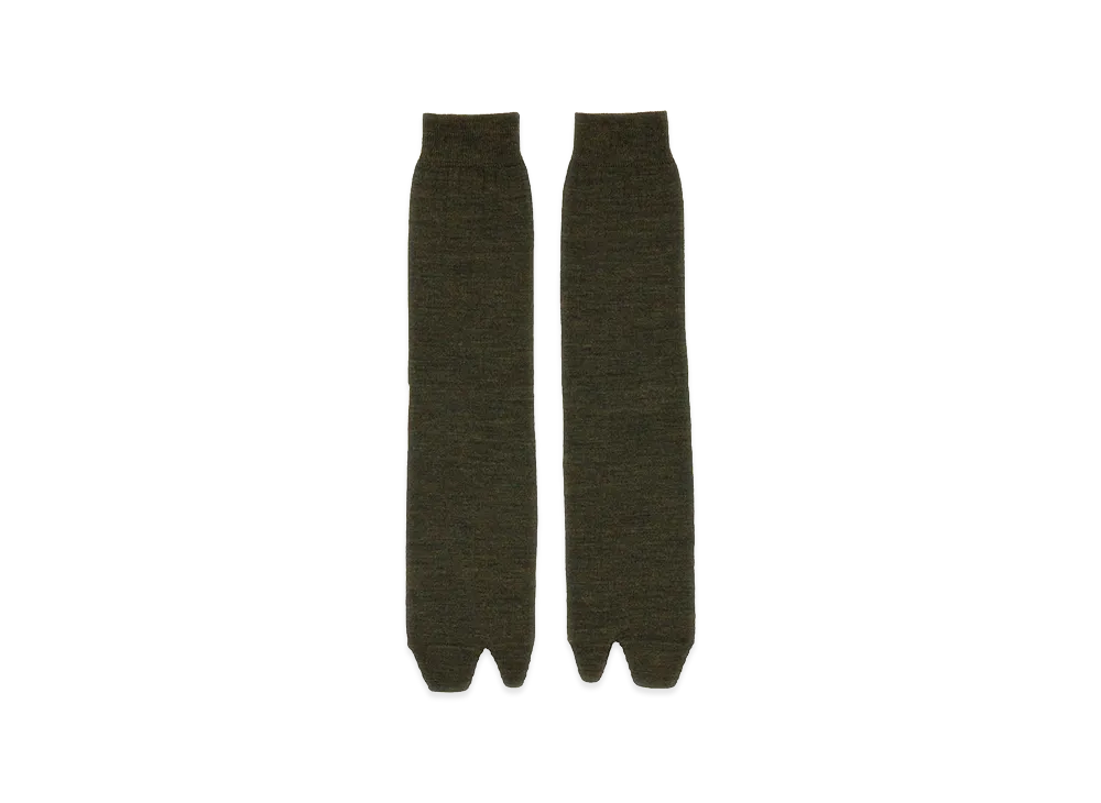 Maison Margiela Tabi Socks. "Green"