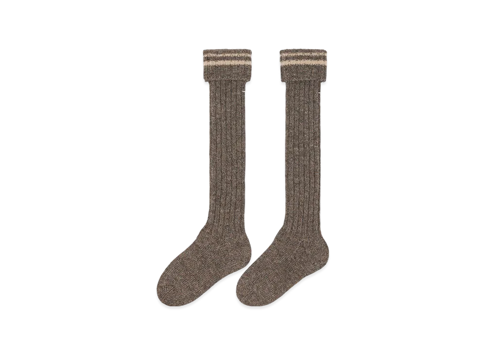 Maison Margiela Shetland Wool Socks "Gray"