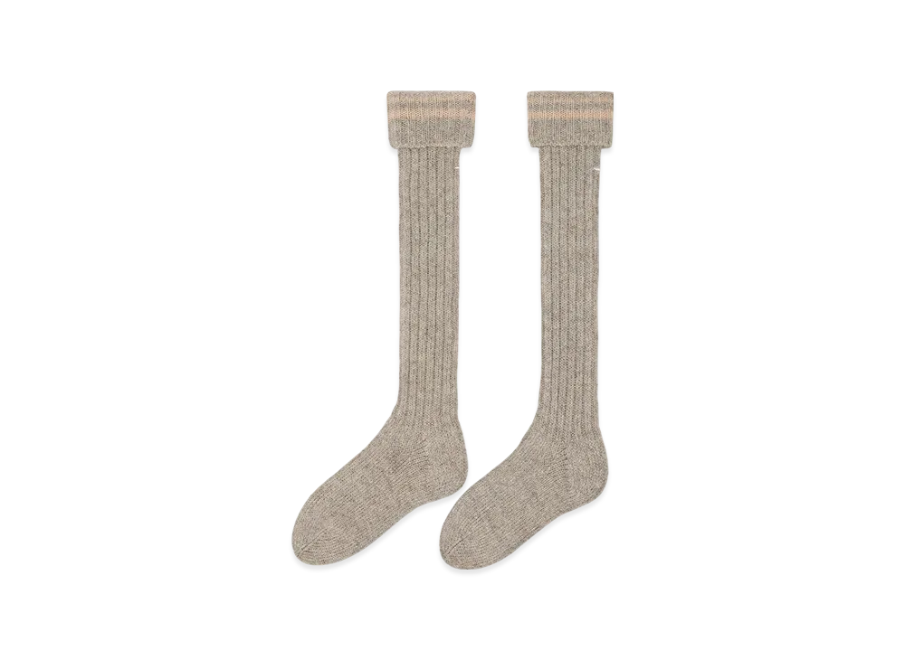 Maison Margiela Shetland Wool Socks "Beige"