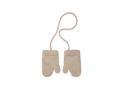 Maison Margiela Shetland Wool Mittens "Beige"