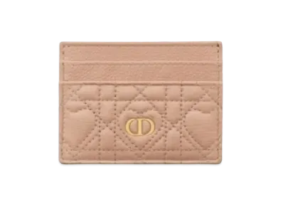 Dior Caro 5 Room Card Holder "Pink"