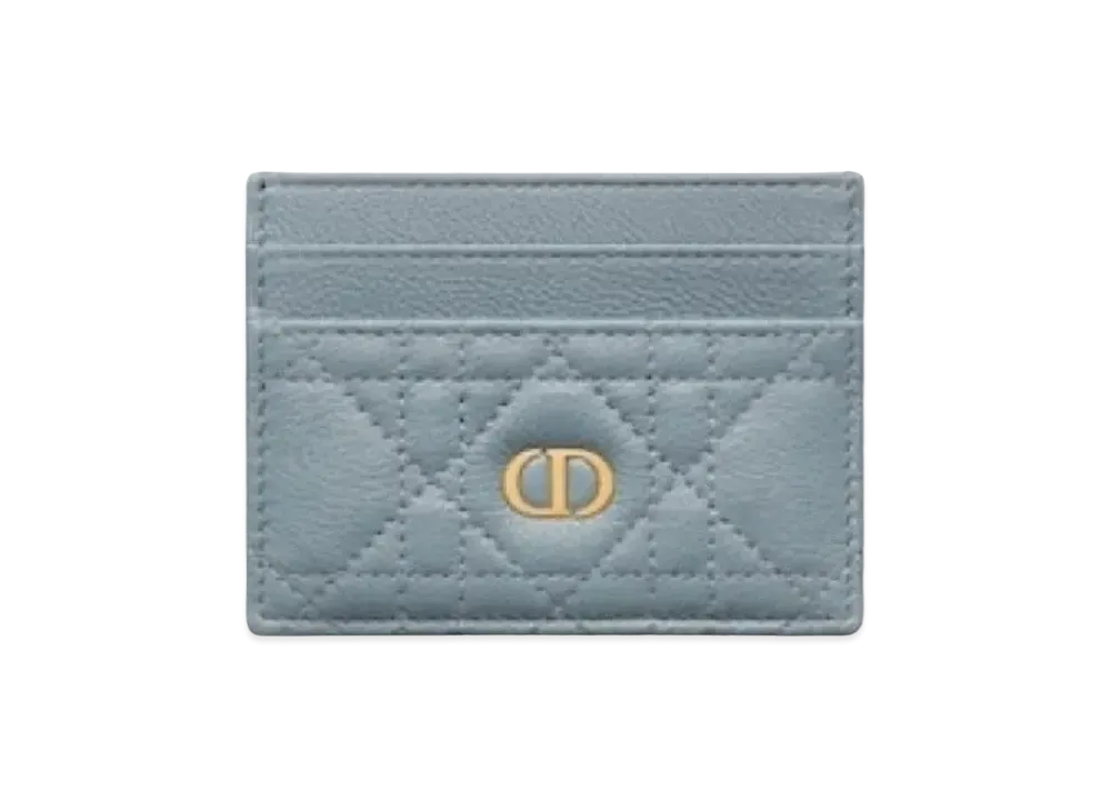 Dior Card Holder "Cloud Blue"