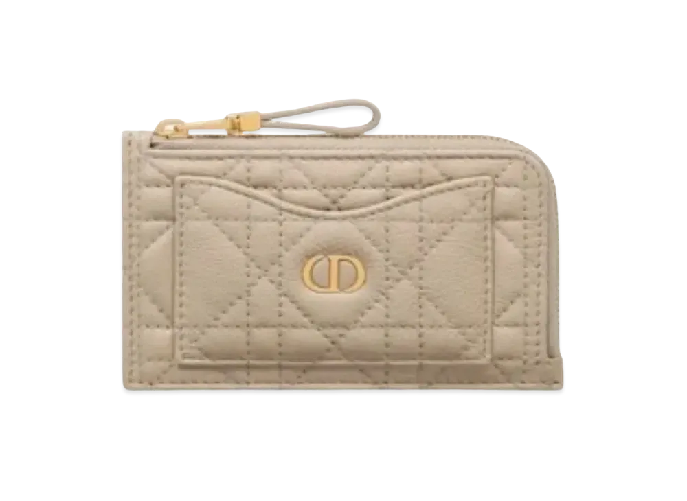 Dior Card Holder "Sand"