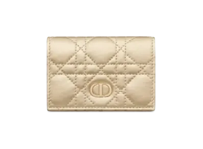 Dior XS Caro Wallet "Gold"