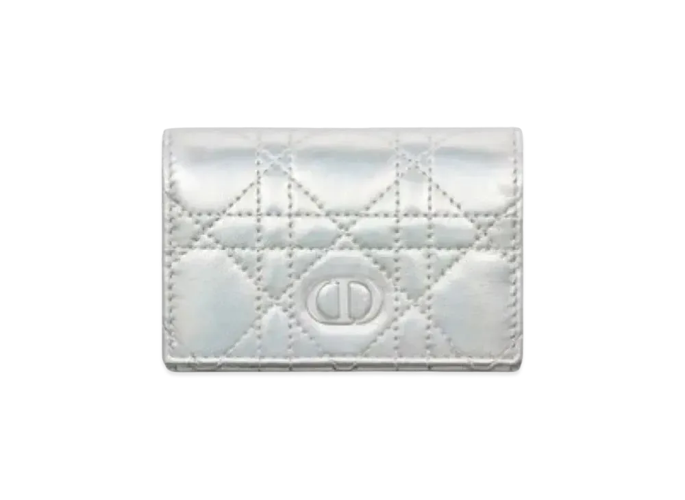 Dior Caro XS Wallet "Silver"