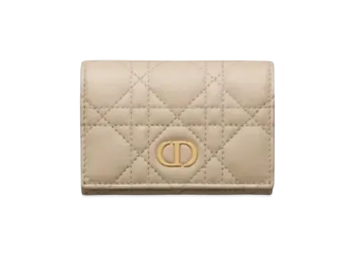 Dior Caro XS Wallet "Sand"