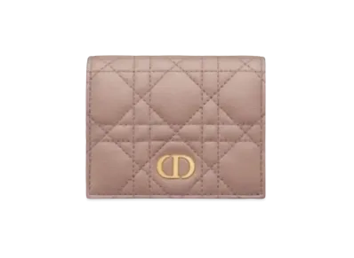 Dior Caro Mini Wallet "Pink"