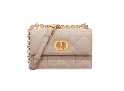 Dior Miss Caro Mini Bag Macro Cannage Lambskin "Caramel Beige"