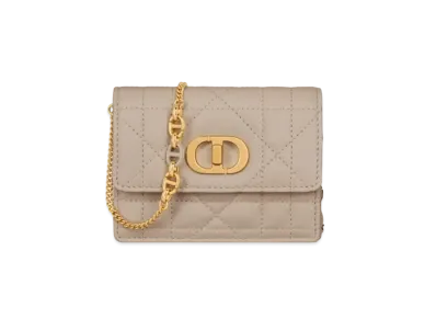Dior Miss Caro Micro Bag Macro Cannage Lambskin "Powder Beige"