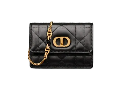 Dior Miss Caro Micro Bag Macro Cannage Lambskin "Black"